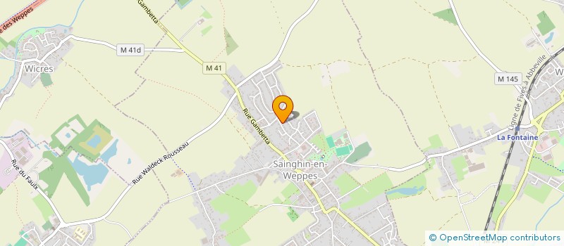 localisation de l'entreprise MONSIEUR BENOIT SAUVAGE à SAINGHIN-EN-WEPPES