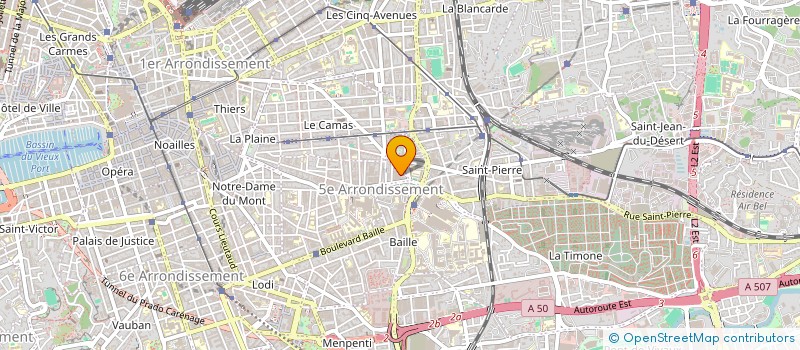 localisation de l'entreprise MONSIEUR BENOIT SAUVAGE à MARSEILLE