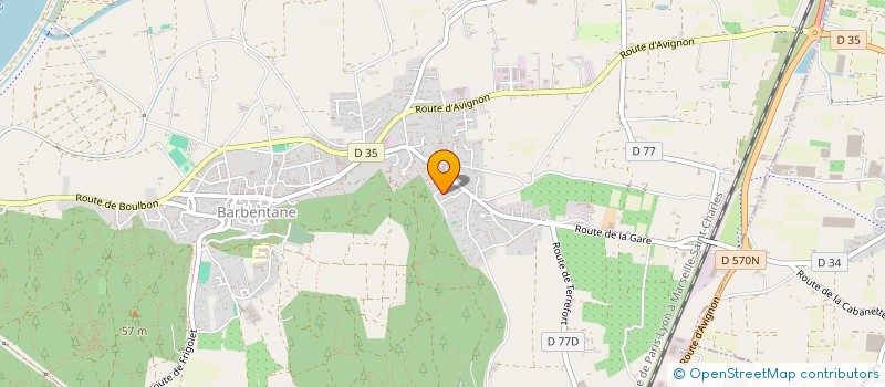 localisation de l'entreprise MONSIEUR BENOIT SAVARY DE BEAUREGARD  BARBENTANE