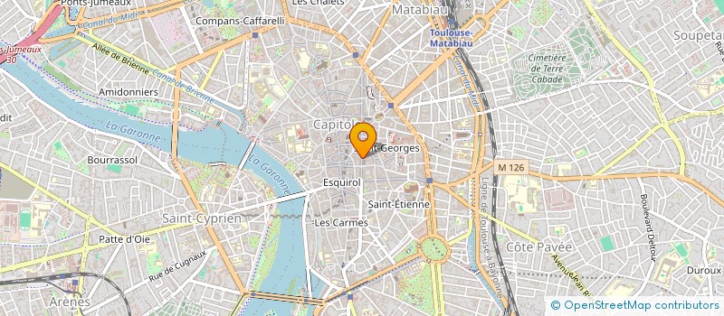 localisation de l'entreprise MONSIEUR BENOIT SCHINTONE  TOULOUSE