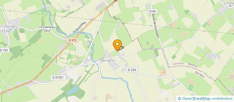 localisation de l'entreprise MONSIEUR BENOIT SEBIRE  BERIGNY