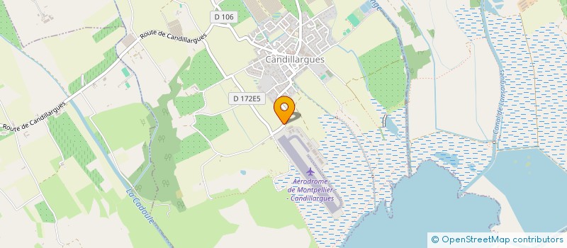 localisation de l'entreprise MONSIEUR BENOIT SEGURA à CANDILLARGUES