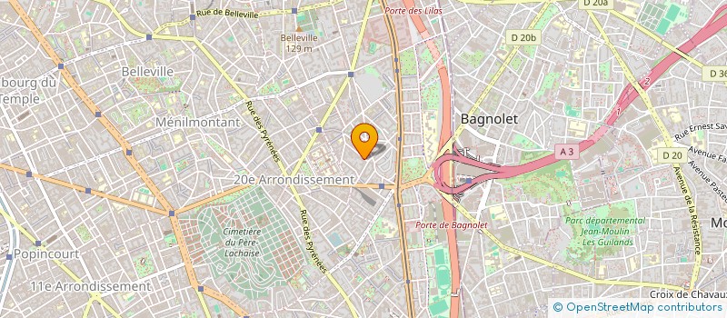 localisation de l'entreprise MONSIEUR BENOIT SEIGNORET  PARIS