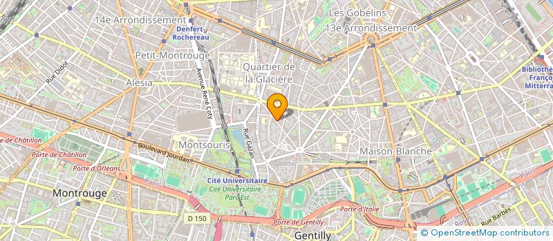 localisation de l'entreprise MONSIEUR BENOIT SENAC  PARIS