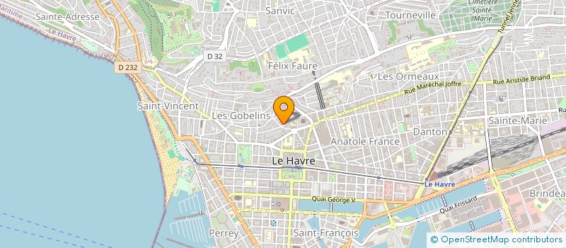 localisation de l'entreprise MONSIEUR BENOIT SENAULT à LE HAVRE