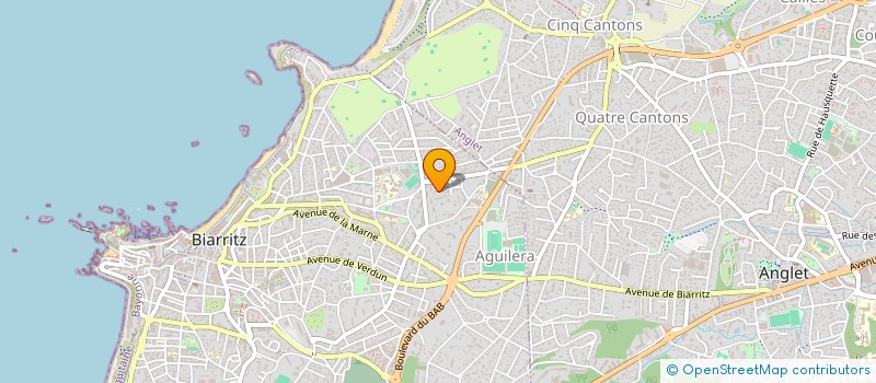 localisation de l'entreprise MONSIEUR BENOIT SERVENTON à BIARRITZ