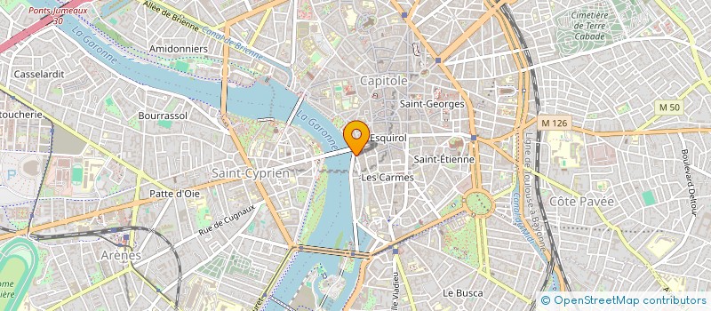 localisation de l'entreprise MONSIEUR BENOIT SICRE à TOULOUSE
