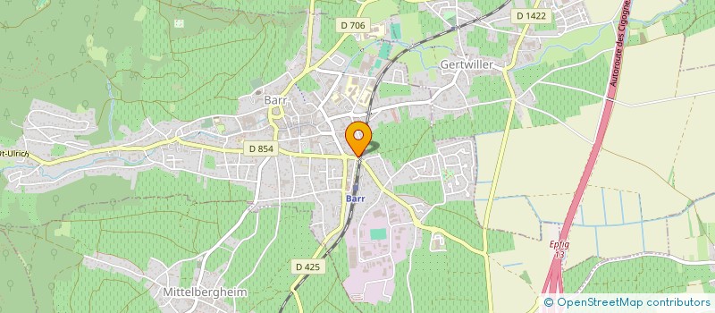 localisation de l'entreprise MONSIEUR BENOIT SIEGENDALER  BARR