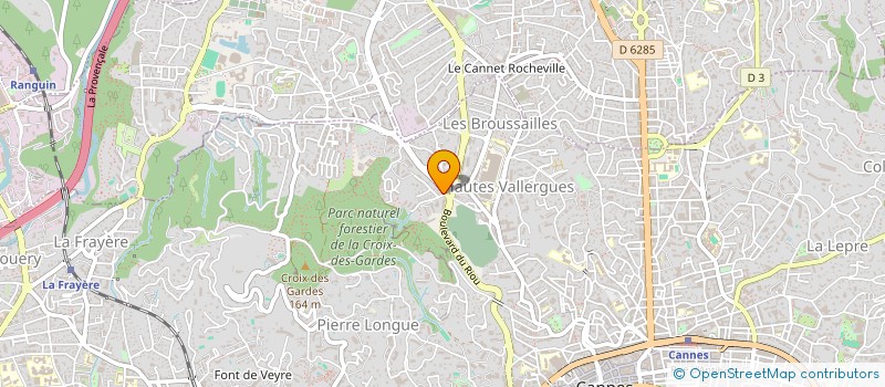 localisation de l'entreprise MONSIEUR BENOIT SIGRIST  CANNES