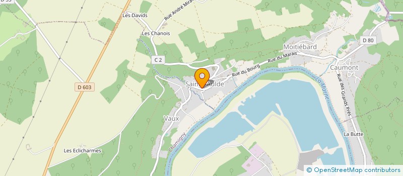 localisation de l'entreprise MONSIEUR BENOIT SMAGUE à SAINTE-AULDE