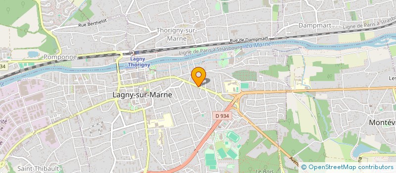 localisation de l'entreprise MONSIEUR BENOIT SOCARD à LAGNY-SUR-MARNE
