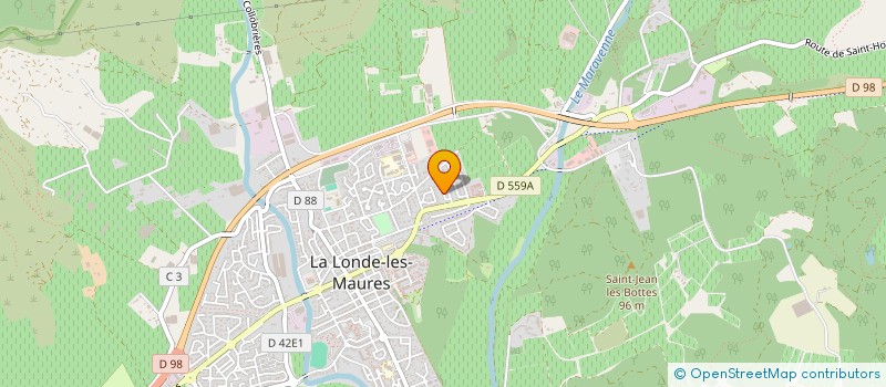 localisation de l'entreprise MONSIEUR BENOIT SOJKA à LA LONDE-LES-MAURES