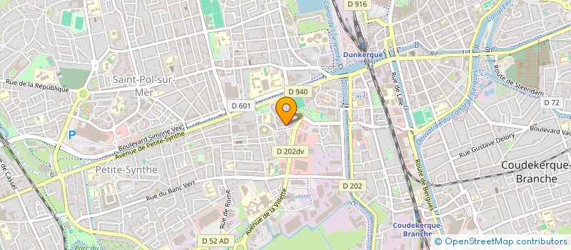 localisation de l'entreprise MONSIEUR BENOIT SOUFFLET  DUNKERQUE