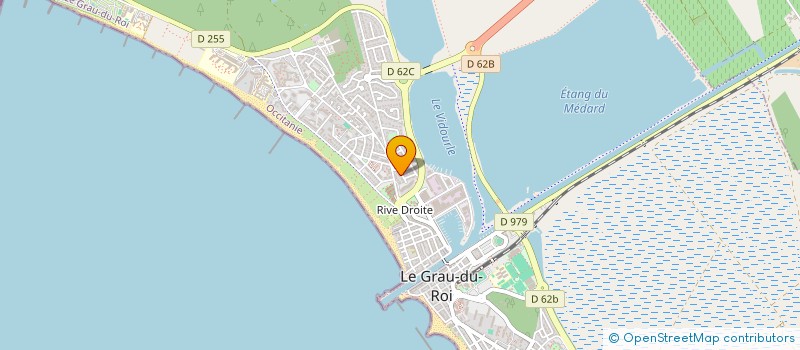 localisation de l'entreprise MONSIEUR BENOIT SOULIER  AIGUES-MORTES