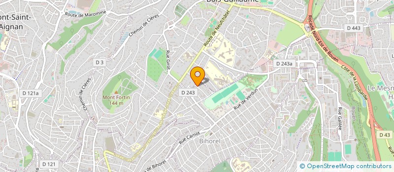 localisation de l'entreprise MONSIEUR BENOIT SOURDON à ROUEN