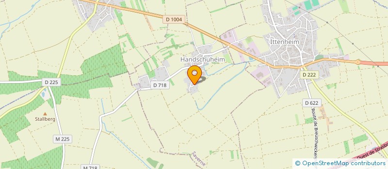 localisation de l'entreprise MONSIEUR BENOIT SPATZ  HANDSCHUHEIM