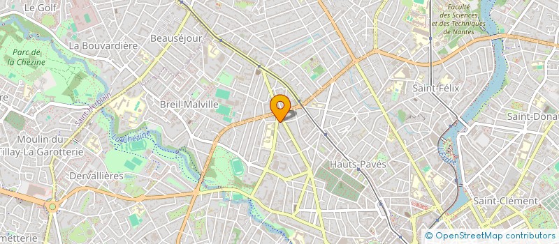 localisation de l'entreprise MONSIEUR BENOIT SPRINGER à NANTES
