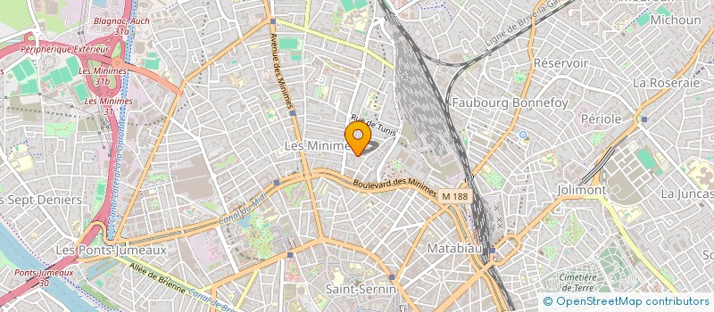 localisation de l'entreprise MONSIEUR BENOIT STAUB à TOULOUSE