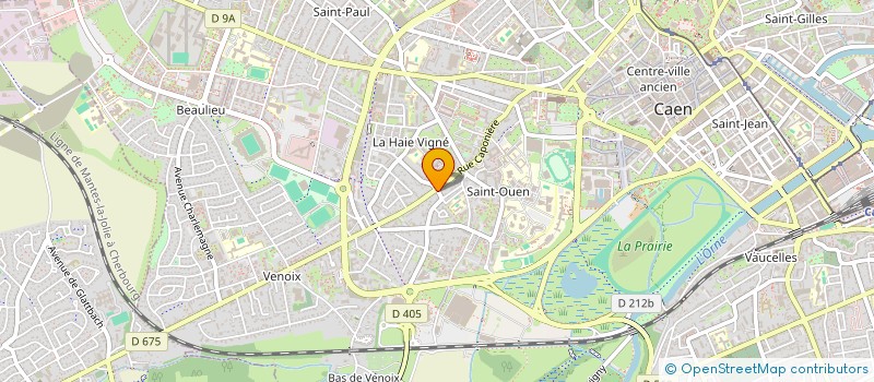 localisation de l'entreprise MONSIEUR BENOIT STEIBLEN à CAEN