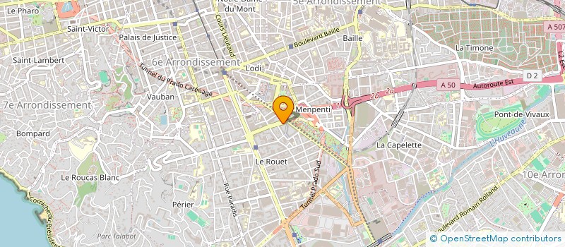 localisation de l'entreprise MONSIEUR BENOIT STERLING à MARSEILLE
