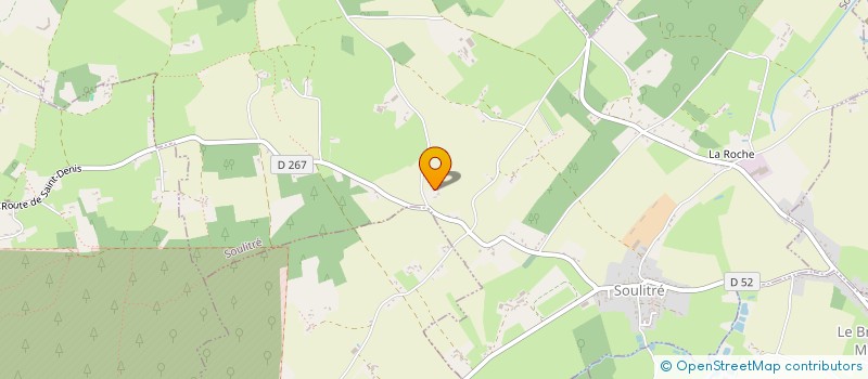 localisation de l'entreprise MONSIEUR BENOIT STOCK  SOULITRE