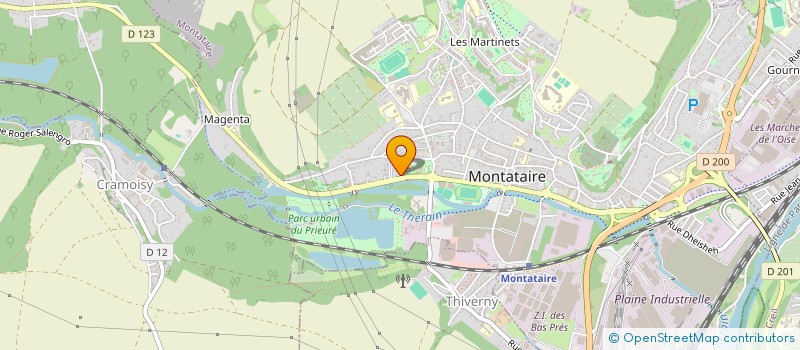 localisation de l'entreprise MONSIEUR BENOIT STRIM  SAINT-JUST-EN-CHAUSSEE