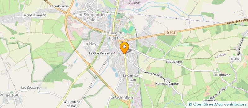 localisation de l'entreprise MONSIEUR BENOIT SUBLIN à LA HAYE