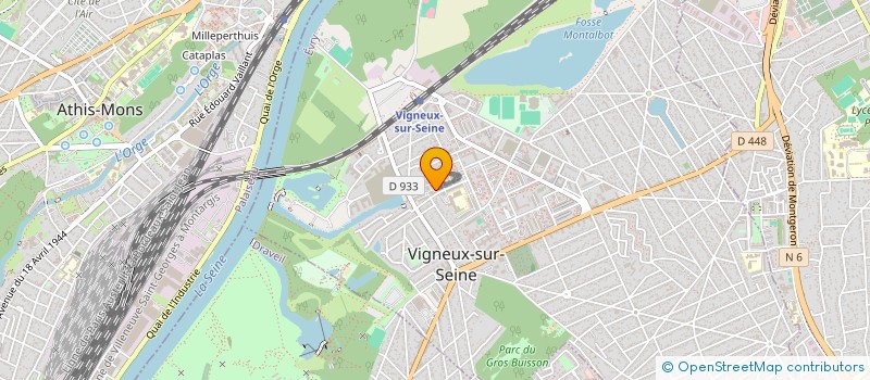 localisation de l'entreprise MONSIEUR BENOIT TAILLARDAT à VIGNEUX-SUR-SEINE