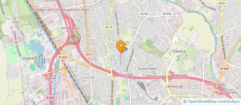 localisation de l'entreprise MONSIEUR BENOIT TAMISIER à TOULOUSE