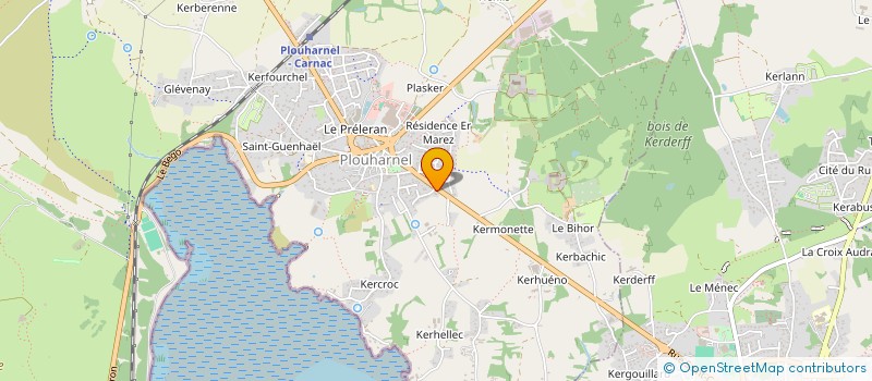 localisation de l'entreprise MONSIEUR BENOIT TANE  PLOUHARNEL