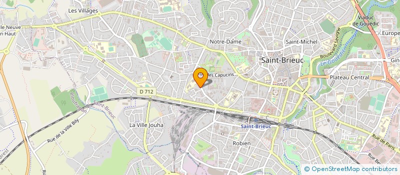 localisation de l'entreprise MONSIEUR BENOIT TARDIVEL  SAINT-BRIEUC