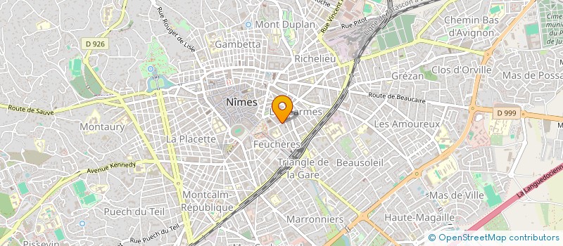 localisation de l'entreprise MONSIEUR BENOIT TAREL  NIMES