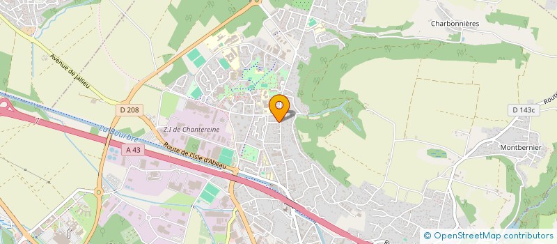 localisation de l'entreprise MONSIEUR BENOIT TEIXERA DE ALMEIDA  BOURGOIN-JALLIEU