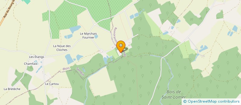 localisation de l'entreprise MONSIEUR BENOIT TERRIER  SAMBIN