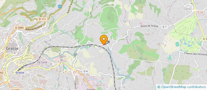 localisation de l'entreprise MONSIEUR BENOIT TERRIN à GRASSE