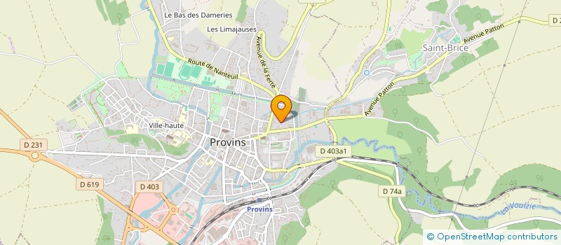 localisation de l'entreprise MONSIEUR BENOIT THIRIOT  PROVINS