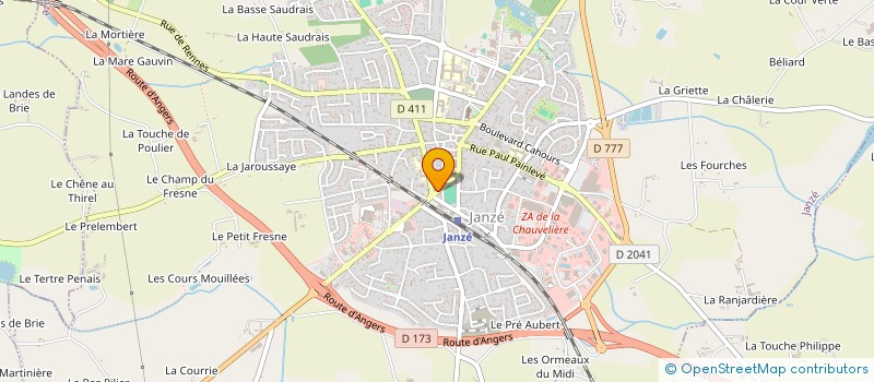 localisation de l'entreprise MONSIEUR BENOIT THOMAS  JANZE