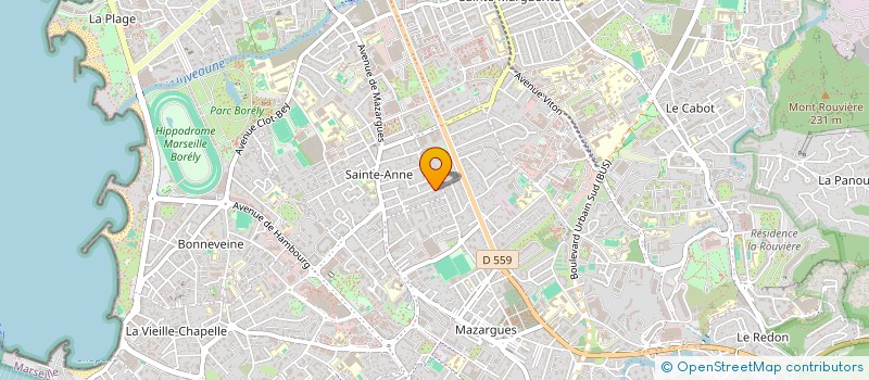 localisation de l'entreprise MONSIEUR BENOIT TINETTI  MARSEILLE