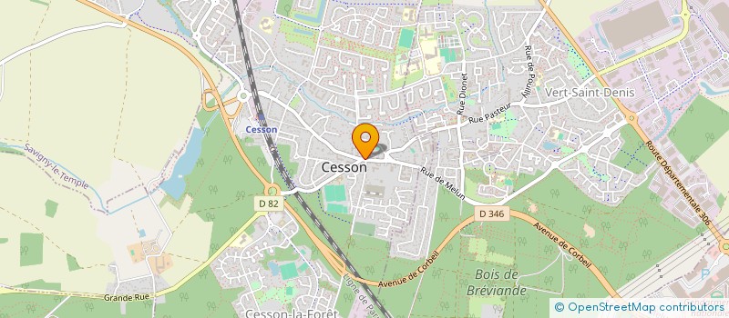 localisation de l'entreprise MONSIEUR BENOIT TISSIER  CESSON