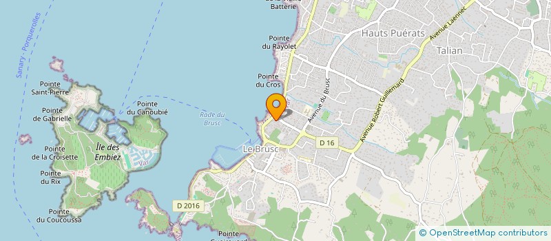 localisation de l'entreprise MONSIEUR BENOIT TORT à SIX-FOURS-LES-PLAGES