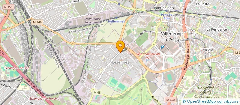 localisation de l'entreprise MONSIEUR BENOIT TOULEMONDE à LILLE