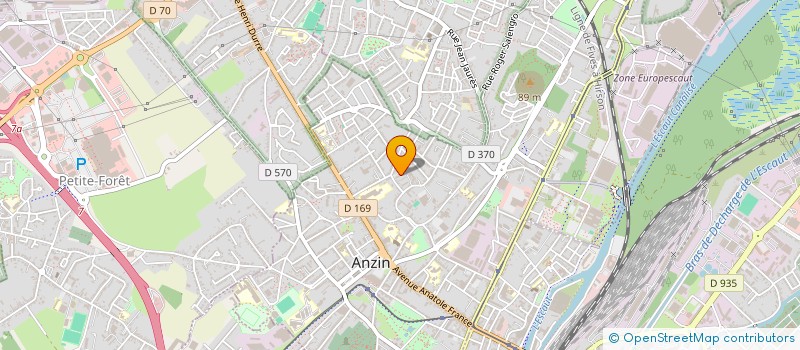 localisation de l'entreprise MONSIEUR BENOIT TOULOUSE à ANZIN