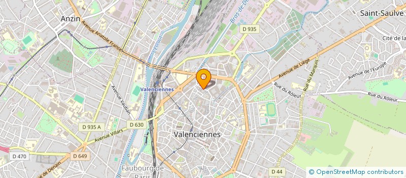 localisation de l'entreprise MONSIEUR BENOIT TOURLOUSE à VALENCIENNES