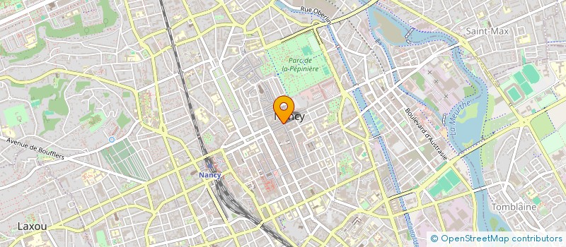 localisation de l'entreprise MONSIEUR BENOIT TOUSAUTIEN  NANCY