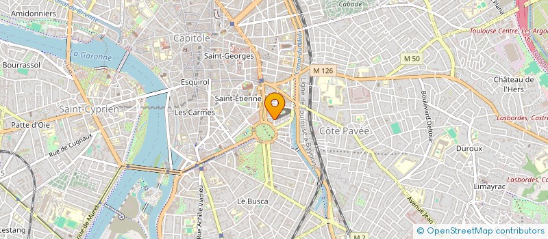 localisation de l'entreprise MONSIEUR BENOIT TRANIER-LAGARRIGUE  TOULOUSE