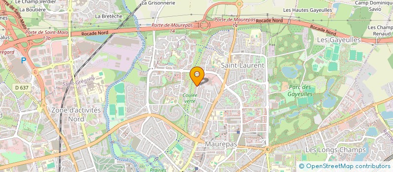 localisation de l'entreprise MONSIEUR BENOIT TRAVERS à RENNES