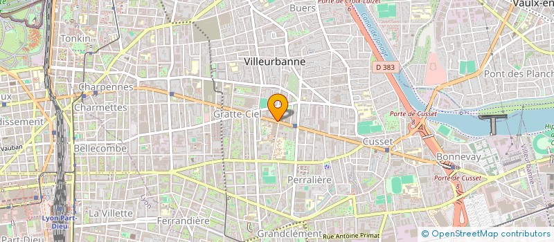 localisation de l'entreprise MONSIEUR BENOIT TRIOLO à VILLEURBANNE