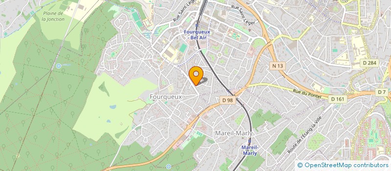 localisation de l'entreprise MONSIEUR BENOIT TROTTIN  SAINT-GERMAIN-EN-LAYE