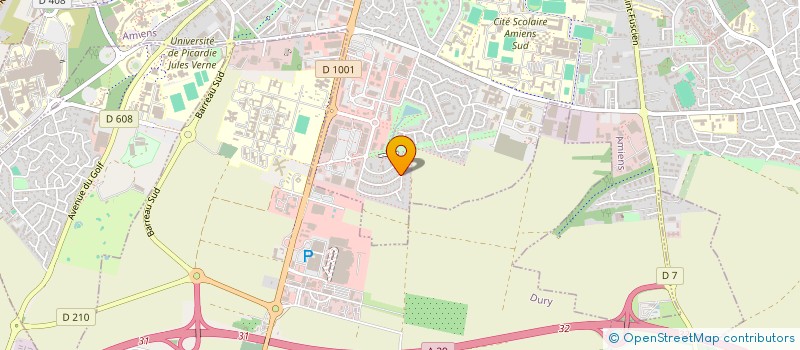 localisation de l'entreprise MONSIEUR BENOIT TRUONG  AMIENS