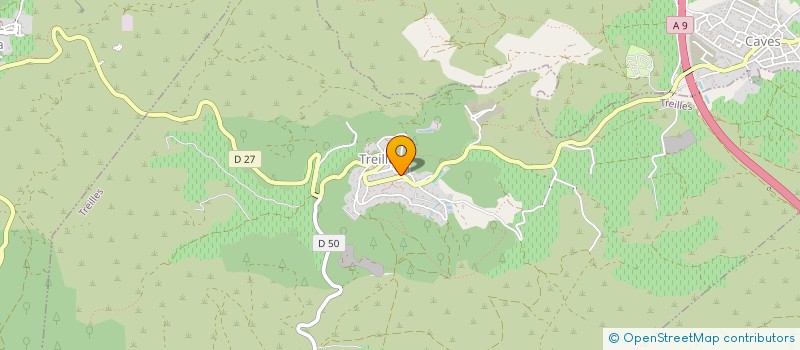 localisation de l'entreprise MONSIEUR BENOIT VALERY  TREILLES